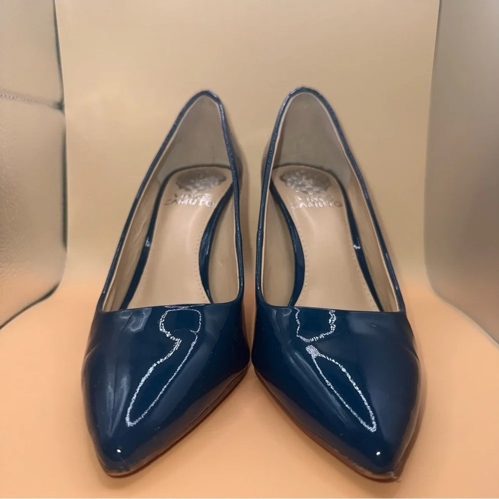 Vince Camuto glossy teal